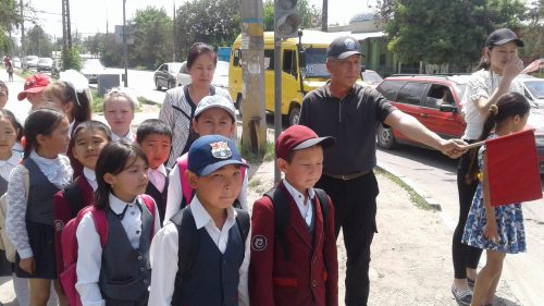 Инструктаж по ПДД. Дежурство на опасном участке.